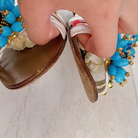 AUTHENTIC 90% NEW D&G SANDALS, size 7.5 - Picture 4 of 10